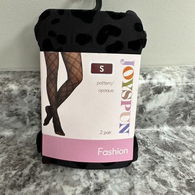 Joyspun 2 Pack Tights Size Small